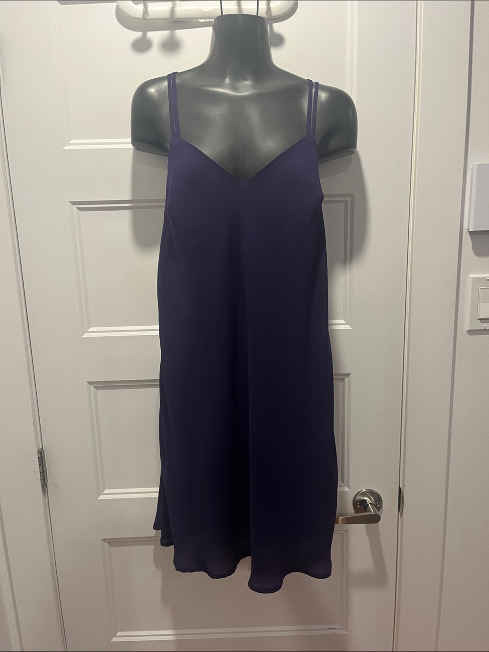 Dynamite Purple Midi Slip Dress